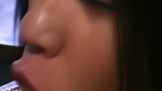 Asian teen college student fucks her teacher in the classroom