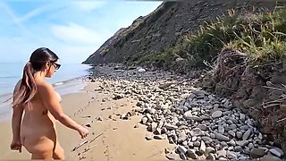 Fucked By A Huge Cock On An Italian Nude Beach