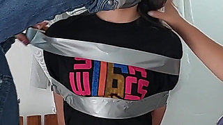 18-year-old Maia's First Time: Taped & Trained by Stepmom & Mistress