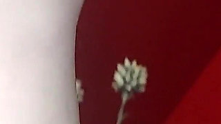 Busty Granny Fingers Wet Pussy in Feathered Heels