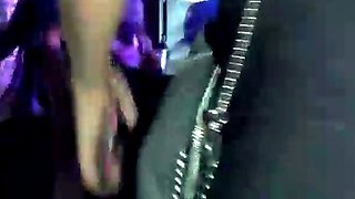 Busty Czech amateur fucks outdoor in public