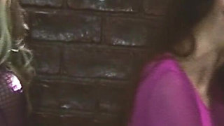 Horny Catsbabes Scene-3 Horny Kittens in Lingerie Fucking Together in the Alley