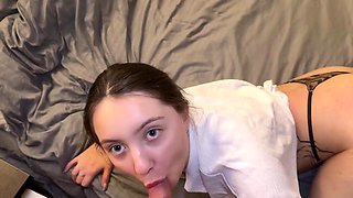 A Young Wife Cheats on Her Husband While He Is on a Business Trip