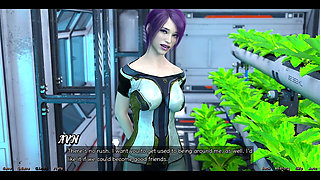 Stranded in Space - Meeting a Shy Emo Girl