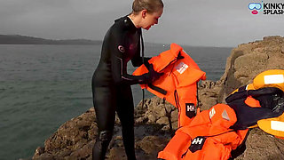 Wetsuit and Lifejackets Lucy’s Freezing Comparison