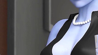 Widowmaker - First Day Secretary Job Ends with Boss BBC Anal - Overwatch 3D Porn