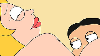 American Stepdad Francine Anal Cowgirl Glenn Family Guy