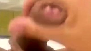 Jerking off shemale tranny solo play