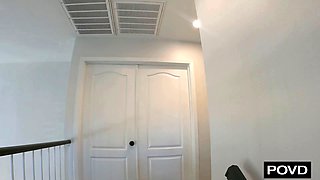 Sorority Slut Sneaks In Frat Cock For A Quick Fuck