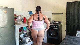 My kinky neighbor comes home and we end up having amazing sex until he ejaculates all his hot cum.