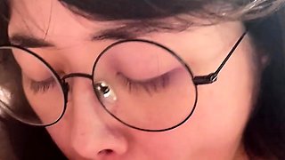 Czech amateur blowjob and fucking POV in public