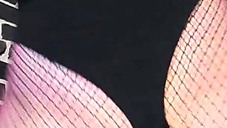 Russian MILF Danced and Masturbate,finishing Brightly in Pantyhose Ginnagg