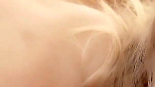 Hot Blonde Babe Freya Mayer Riding a Big Fat Cock