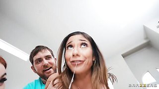 Abigaiil Morris and Baby Gemini are fucking with a shared lover
