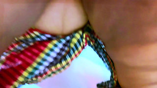 Beautiful Half Naked Hot Stepmom Stuck Under Bed & Show Her Big Ass to Make Me Hot for Get Anal Fuck