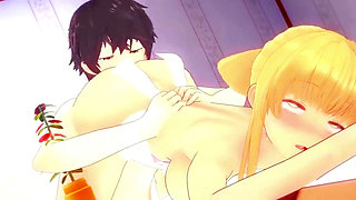 Otonari No Tenshi-sama - Mahiru Shiina Intimate Sex with Her Lover - 3D Hentai Animations