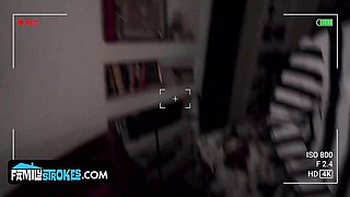River Lynn and Amber Summer Swap Partners in a Haunted House on Halloween