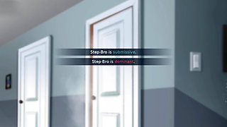 Creampie in Shower with Brunette Babe - Huge Tits and Huge Cock Gameplay Video