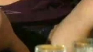 Muscly amateurs group sex