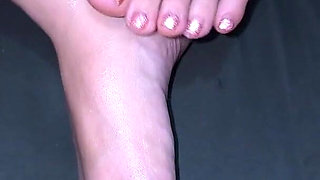 Feet, Soles of Feet, Pussy and Tits of My Girlfriend