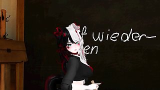 German Lessons Turned into fucking your teacher! VRChat