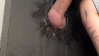 Gloryhole Double Cumshot in Mouth