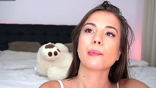 Teen Cute Italian Brunette Solo At