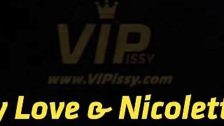 Femme fatale lover's lesbian pissing xxx