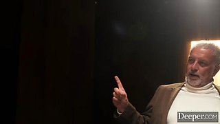 Deeper.Flawless Beauty Vanna Bardot Goes Airtight For The Very First Time: Porn