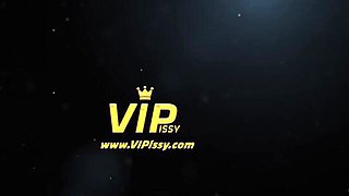 Erotic side piece at brunette action