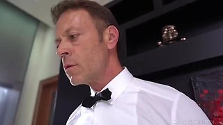 Rocco, Martina, & Malena: Slippery Threeway Passion with Big Breasts & Fetish Fun