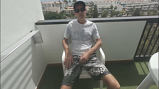 A Stranger at a Nudist Resort Sucked My 9 Inch Fat Cock