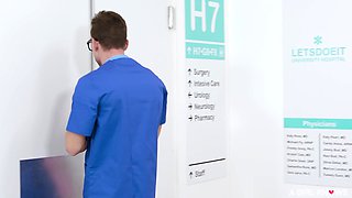 Sophia Locke Tempts in Hot Nurse Sticky Passion