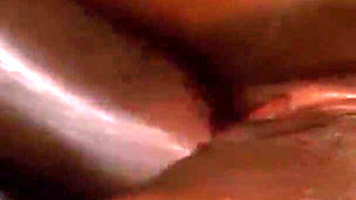 Black African Beauty Rides a Huge Black Monster Cock