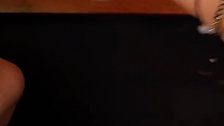 Blonde Schoolgirl Milking Table with Rae Astora