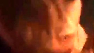 Korean Amateur with Big Tits Bathes in Oil Before Sex