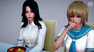 Explore all the wild animated porn games with a sexy redhead and an Asian girl