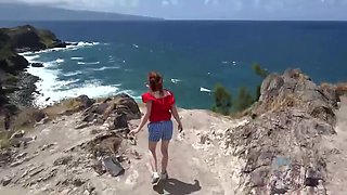 Aquarium & Cliffside Adventure with Redheaded Athena Rayne (POV)