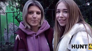 Cuckqueen watched her gf get fucked by a dude