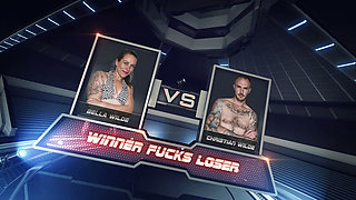 Bella Wilde Vs Christian Wilde Mixed Wrestling