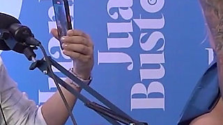 Better Than Her Toys! Mollysmith Squirts All Over the Sybian Machine on Juan Bustos Podcast