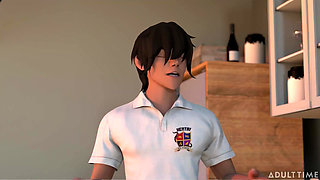 Hentai Sex College Episode 7 - University Prodigy Wants to Show His Stepsis Everything He's Learned