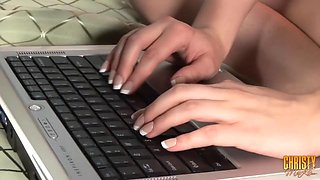 Christy Girl Fingers Wet Pussy