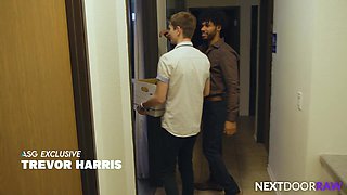 Newbie Twink Colleague Flip Fucks BIG Cocked Hunk - Nex