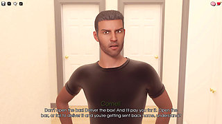 My Pleasure 3 - Lori Kissing First Time Julian in Park Then in Her Bed and Julian Watching Daphne's Shower