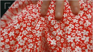 Fantasy In The Bus! Petting Girl Under Dress In The Public Place. Pick Up Girl