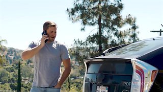 Desiree Dulce Works a Stud's Pipes