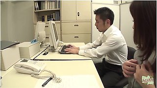 The Shy Secretary Is The Object Of Love And Affection From The Whole Gangbang Office