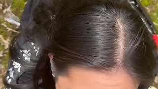 I Sucked My Friend off on My Morning Walk and Swallowed Cum