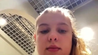 Public extreme close-up fucking